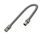 Flextron Gas Line Hose 3/8'' O.D. x 36'' Length with 1/2" FIP Fittings, Stainless Steel Flexible Connector FTGC-SS14-36B - alternate 1
